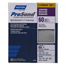 Saint-Gobain Abrasives Inc. 07660768175 - 9 x 11 In. ProSand Paper Sheet P60 Grit A259PS AO