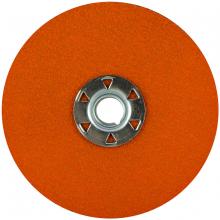 Saint-Gobain Abrasives Inc. 66261042247 - 4-1/2 In. Blaze Fiber Locking Disc Speed-Change 60 Grit F980 CA