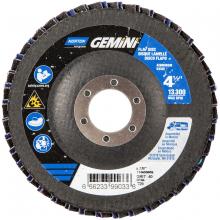 Saint-Gobain Abrasives Inc. 66623399033 - 4-1/2 x 7/8 In. Gemini Fiberglass Conical Flap Disc T29 P40 Grit R766 ZA