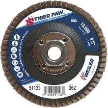 Weiler Abrasives 51123 - Flap Disc - Tiger Paw