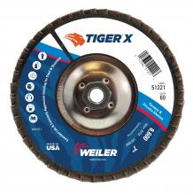 Weiler Abrasives 51221 - Flap Disc - Tiger X