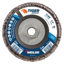 Weiler Abrasives 51305 - Flap Disc - Tiger Angled