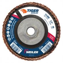 Weiler Abrasives 51315 - Flap Disc - Tiger Angled