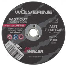 Weiler Abrasives 56076 - Cutting Wheel - Wolverine