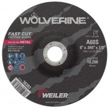 Weiler Abrasives 56283 - Cutting Wheel - Wolverine