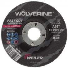 Weiler Abrasives 56474 - Cutting Wheel - Wolverine