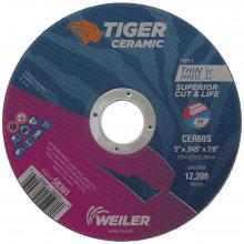 Weiler Abrasives 58301 - Cutting Wheel - Tiger Ceramic