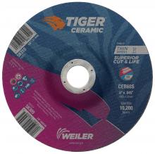 Weiler Abrasives 58309 - Cutting Wheel - Tiger Ceramic