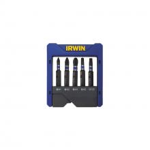 Irwin 1866976 - IRWIN 1866976 Impact Performance Series Assorted Power Bit Pocket Set (5 Piece)