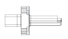 Pilot Precision 10053* - MH-Spline 65 Series Insert Holder