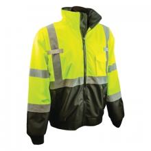 Radians SJ110B3ZGS5X - Radians SJ110B Class 3 Two-in-One High Visibility Bomber Safety Jackets