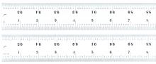 LS Starrett C416R-96 - RULE, 96", 16R GRAD, HEAVY SPRING TEMPERED