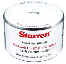 LS Starrett HT-1300-01 - LEEB D TEST BLOCK FOR 3811A