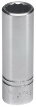 Williams JHWSMD-1218 - 1/2" Drive 12-Point Metric 18 mm Deep Socket