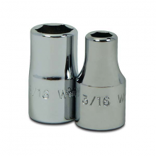 Williams JHWM-616 - 1/4" Drive 6-Point SAE 1/2" Shallow Socket