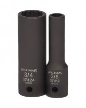 Williams JHW37444 - 1/2" Drive SAE 1-3/8" Impact Deep Socket