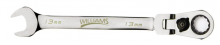 Williams JHW1212MRCF - 12 mm 12-Point Metric Flex-Head Reversible Ratcheting Combination Wrench