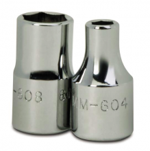 Williams JHWMM-612 - 1/4" Drive 6-Point Metric 12 mm Shallow Socket