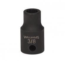 Williams JHW35516 - 1/2" Drive SAE 1/2" Impact Shallow Socket