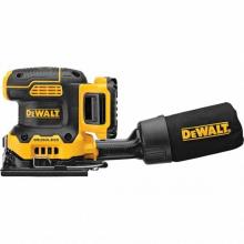 DEWALT DCW200D1 - DEWALT 20V Max* Xr Palm Sander, Sheet, Variable Speed, 2-Ah Battery, 1/4-Inch