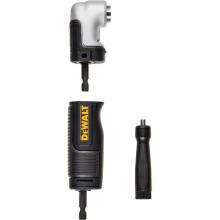 DEWALT DWAMRAFT - DEWALT Right Angle Drill Adaptor, 2-In-1 Attachment