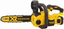 DEWALT DCCS620P1 - DEWALT 20V MAX* XR Cordless Chainsaw Kit, 5-Ah Battery, 12-Inch