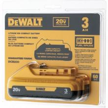 DEWALT DCB230 - DEWALT 20V MAX* Lithium Ion Battery Pack 3.0Ah