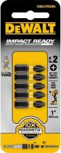 DEWALT DWA1PH2IR5 - DEWALT 1In Phillips No 2 Impact Ready 5Pk