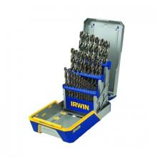 STANLEY 3018002 - Irwin 29-pc Cobalt M-35 Metal Index Drill Bit Sets