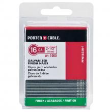 PORTER-CABLE PFN16250-1 - PORTER-CABLE 2-1/2-Inch, 16 Gauge Finish Nails (1000-Pack)