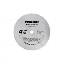 PORTER-CABLE 12057 - PORTER-CABLE 4-1/2-Inch Circular Saw Blade, Plywood Cutting, 120-Tooth