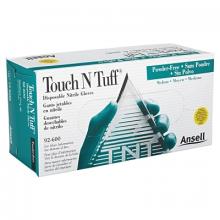 Ansell 105078 - TouchNTuff 92-600 Nitrile Powder-Free Disposable Gloves