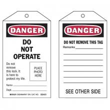 Brady 65501 - Brady Self-Laminating Tags