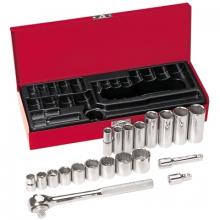 Klein Tools 65508 - Klein Tools 20 Piece Socket Sets