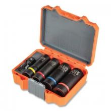 Klein Tools 66040 - Klein Tools 5 Pc 2-in-1 Impact Socket Sets