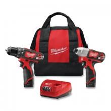 Milwaukee Electric Tools 249722 - Milwaukee Tool M12 Cordless 2-Tool Combo Kits