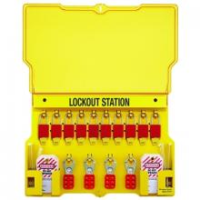 Master Lock 1483BP1106 - Master Lock Safety Series Lockout Stations with Key Registration Cards