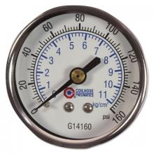 Coilhose Pneumatics G14160 - Coilhose Pneumatics Chrome Plated Gauges