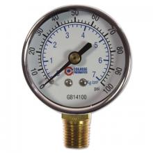 Coilhose Pneumatics GB14100 - Coilhose Pneumatics Chrome Plated Gauges