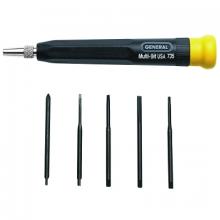 General Tools 735 - General Tools 5 Piece Precision Screwdrivers