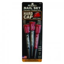 Mayhew 66475 - Mayhew Tools 3 Pc Hard Cap Nail Sets