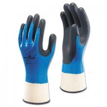 SHOWA 377M07 - SHOWA 377 Liquid Resistant Nitrile/Nitrile Foam Coated Gloves