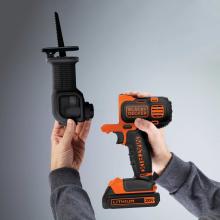 BLACK AND DECKER BDCMTRSSTFF - BLACK+DECKER Recip Saw Multi-Tool Attachment W Box