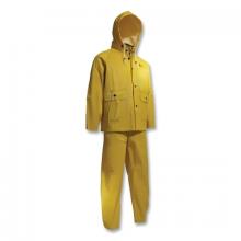 Dunlop Protective Footwear 7601700.2X - ONGUARD Webtex 3-Pc Rain Suits with Hooded Jacket/Bib Overalls