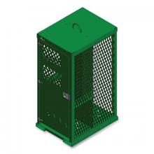 Saf-T-Cart STS12FW2NFLGALV - Saf-T-Cart Firewall Cylinder Cages