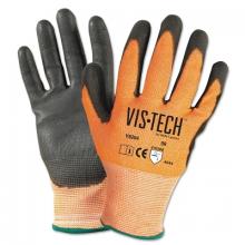 Wells Lamont Y9294M - Wells Lamont Vis-Tech Cut-Resistant Gloves with Polyurethane Coated Palm