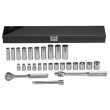 Wright Tool 377 - Wright Tool 27 Piece Standard & Deep Metric Socket Sets