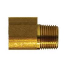 Midland Industries 12114 - MIDLAND INDUSTRIES 120 Inverted Flared Male NPTF Brass 45 deg Elbow