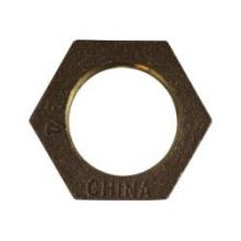 Midland Industries 44705 - MIDLAND INDUSTRIES 447 FPT 1/2 in Hex Bronze Hex Locknut