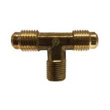 Midland Industries 704045-0406 - AMC® 704045 45 deg Flared 45 deg Flared MIP Brass Branch Tee